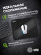 Коврик для мыши Cactus Black черный 300x250x3мм (CS-MPC-D01M)