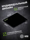 Коврик для мыши Cactus Black черный 300x250x2мм (CS-MPC-P01M)