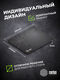 Коврик для мыши Cactus Spider gray черный 250x200x3мм (CS-MP-D13S)