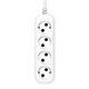 Сетевой удлинитель Buro BU-PSL4.5/W 5м (4 розетки) белый (пакет ПЭ)
