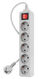 Сетевой фильтр PC Pet AP01006-3-G 3м (5 розеток) серый (пакет ПЭ) Сетевой фильтр PC Pet AP01006-3-G 3м (5 розеток) серый (пакет ПЭ)