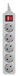 Сетевой фильтр PC Pet AP01006-5-G 5м (5 розеток) серый (пакет ПЭ) Сетевой фильтр PC Pet AP01006-5-G 5м (5 розеток) серый (пакет ПЭ)