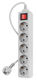 Сетевой фильтр PC Pet AP01006-5-G 5м (5 розеток) серый (пакет ПЭ) Сетевой фильтр PC Pet AP01006-5-G 5м (5 розеток) серый (пакет ПЭ)