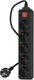 Сетевой фильтр PC Pet AP01006-1.8-B 1.8м (5 розеток) черный (пакет ПЭ) Сетевой фильтр PC Pet AP01006-1.8-B 1.8м (5 розеток) черный (пакет ПЭ)