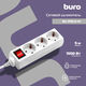 Сетевой удлинитель Buro BU-PS3.5/W 5м (3 розетки) белый (пакет ПЭ) Сетевой удлинитель Buro BU-PS3.5/W 5м (3 розетки) белый (пакет ПЭ)
