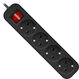 Сетевой удлинитель Defender G450 5м (4 розетки) черный (коробка) Сетевой удлинитель Defender G450 5м (4 розетки) черный (коробка)
