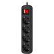 Сетевой удлинитель Defender G450 5м (4 розетки) черный (коробка) Сетевой удлинитель Defender G450 5м (4 розетки) черный (коробка)