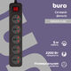Сетевой фильтр Buro 500UNH-5-BG 5м (5 розеток) черный/серый (коробка) Сетевой фильтр Buro 500UNH-5-BG 5м (5 розеток) черный/серый (коробка)
