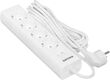 Сетевой фильтр Philips CHP2145WC/51 5м (4 розетки) белый (коробка) Сетевой фильтр Philips CHP2145WC/51 5м (4 розетки) белый (коробка)