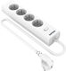 Сетевой фильтр Philips CHP2145WC/51 5м (4 розетки) белый (коробка) Сетевой фильтр Philips CHP2145WC/51 5м (4 розетки) белый (коробка)