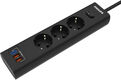 Сетевой фильтр Philips CHP4336BB/51 3м (3 розетки) черный (коробка) Сетевой фильтр Philips CHP4336BB/51 3м (3 розетки) черный (коробка)