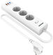 Сетевой фильтр Philips CHP4336WB/51 3м (3 розетки) белый (коробка) Сетевой фильтр Philips CHP4336WB/51 3м (3 розетки) белый (коробка)