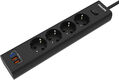 Сетевой фильтр Philips CHP4346BA/51 2м (4 розетки) черный (коробка) Сетевой фильтр Philips CHP4346BA/51 2м (4 розетки) черный (коробка)