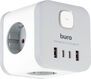 Сетевой разветвитель Buro BU-PW3UC-W (3 розетки) белый (пакет ПЭ) Сетевой разветвитель Buro BU-PW3UC-W (3 розетки) белый (пакет ПЭ)