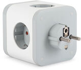 Сетевой разветвитель Buro BU-PW3UC-W (3 розетки) белый (пакет ПЭ)