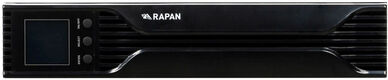 Источник бесперебойного питания Бастион Rapan 1000-RACK-IN-2X9 700Вт 1000ВА черный