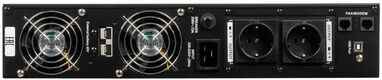 Источник бесперебойного питания Бастион Rapan 1000-RACK-IN-2X9 700Вт 1000ВА черный
