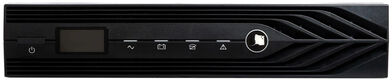 Источник бесперебойного питания Бастион SKAT-UPS 1000-RACK-ON-2X9 900Вт 1000ВА черный