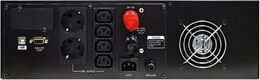 Источник бесперебойного питания Powercom Infinity INF-1100AP RM (3U) 770Вт 1100ВА черный Источник бесперебойного питания Powercom Infinity INF-1100AP RM (3U) 770Вт 1100ВА черный