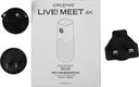 Камера Web Creative Live! Cam Meet 4K черный 2Mpix (1920x1080) USB2.0 с микрофоном (73VF095000000) Камера Web Creative Live! Cam Meet 4K черный 2Mpix (1920x1080) USB2.0 с микрофоном (73VF095000000)