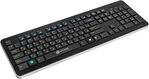 Oklick
Клавиатура Оклик 870S черный USB беспроводная slim Multimedia