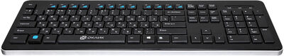 Oklick
Клавиатура Оклик 870S черный USB беспроводная slim Multimedia