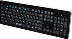 Oklick
Клавиатура Оклик 870S черный USB беспроводная slim Multimedia
