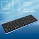 Oklick
Клавиатура Оклик 870S черный USB беспроводная slim Multimedia