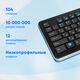 Oklick
Клавиатура Оклик 870S черный USB беспроводная slim Multimedia