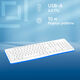 Oklick
Клавиатура Оклик K225W белый USB беспроводная Multimedia (1875235)