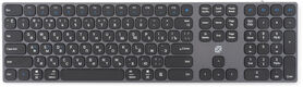 Oklick
Клавиатура Оклик K867W серый/черный USB беспроводная BT/Radio slim Multimedia (2002130)