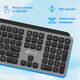 Oklick
Клавиатура Оклик K859W серый/черный USB беспроводная slim Multimedia (2002136)