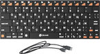 Oklick
Клавиатура Оклик 840S черный USB беспроводная BT slim (754787)