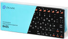 Oklick
Клавиатура Оклик 840S черный USB беспроводная BT slim (754787)
