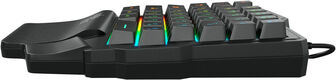 Oklick
Игровой блок Оклик 701G IRON FIST черный USB for gamer LED (подставка для запястий) (1196590)