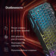 Oklick
Клавиатура Оклик 700G Dynasty черный USB Multimedia for gamer LED
