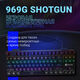 Oklick
Клавиатура Оклик 969G SHOTGUN механическая черный USB Multimedia for gamer LED Oklick
Клавиатура Оклик 969G SHOTGUN механическая черный USB Multimedia for gamer LED