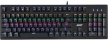 Клавиатура Acer OKW127 механическая черный USB Multimedia for gamer LED (ZL.KBDEE.00H) Клавиатура Acer OKW127 механическая черный USB Multimedia for gamer LED (ZL.KBDEE.00H)