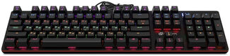 Oklick
Клавиатура Оклик 990 G2 механическая черный USB Multimedia for gamer LED (1875240)