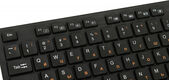 Oklick
Клавиатура + мышь Оклик 240M клав:черный мышь:черный USB беспроводная slim Multimedia (1091253)