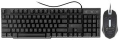 Oklick
Клавиатура + мышь Оклик 400GMK клав:черный мышь:черный USB LED (1546779)