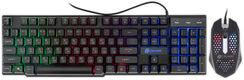 Oklick
Клавиатура + мышь Оклик 400GMK клав:черный мышь:черный USB LED (1546779)