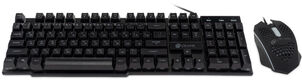 Oklick
Клавиатура + мышь Оклик 400GMK клав:черный мышь:черный USB LED (1546779)