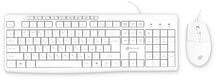 Oklick
Клавиатура + мышь Оклик S650 клав:белый мышь:белый USB Multimedia (1875257)