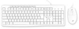 Oklick
Клавиатура + мышь Оклик S650 клав:белый мышь:белый USB Multimedia (1875257)