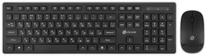 Oklick
Клавиатура + мышь Оклик S255W клав:черный мышь:черный USB беспроводная Multimedia (1909361)