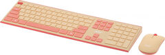 Клавиатура + мышь Acer OCC205 клав:розовый/бежевый мышь:розовый/бежевый USB беспроводная slim Multimedia (ZL.ACCEE.00F)