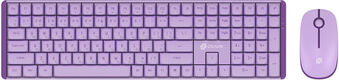 Oklick
Клавиатура + мышь Оклик S315W клав:сиреневый мышь:сиреневый USB беспроводная Multimedia (1978643) Oklick
Клавиатура + мышь Оклик S315W клав:сиреневый мышь:сиреневый USB беспроводная Multimedia (1978643)