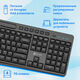 Oklick
Клавиатура + мышь Оклик S275W клав:черный мышь:черный USB беспроводная slim Multimedia (1993113)