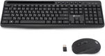 Oklick
Клавиатура + мышь Оклик S275W клав:черный мышь:черный USB беспроводная slim Multimedia (1993113)